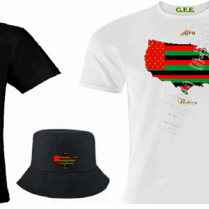 AFRO NATION TEES 2024 W GEE TAGS BUCKET HATS