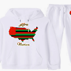 AFRO NATION WHITE 2PC 2025