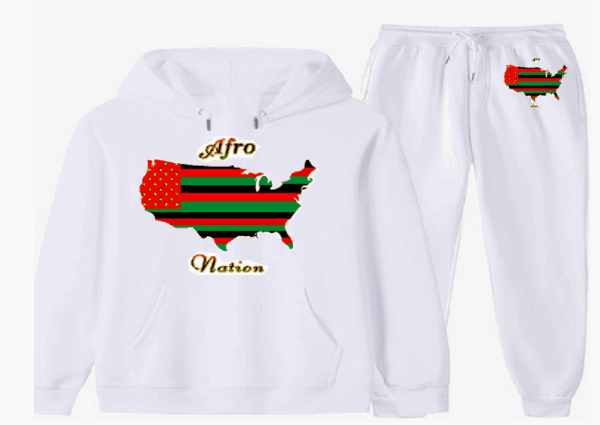 AFRO NATION WHITE 2PC 2025