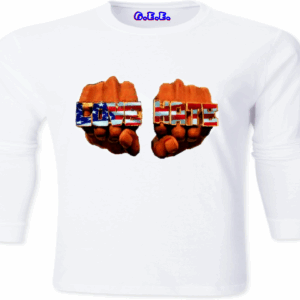 LOVE Vs HATE WHITE W-GEE TAG