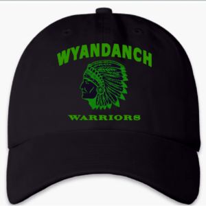 WYANDANCH WARRIOR~Baller Cap in Black~Featuring Full Logo