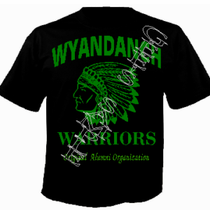 WYANDANCH WARRIOR~Tee Shirt~Black