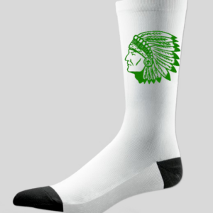 WYANDANCH WARRIOR~SOCKS Featuring-The Chief