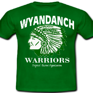 WYANDANCH WARRIOR~Tee Shirt~Green