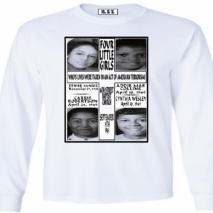 "4 LITTLE GIRLS" ~ Tee In White