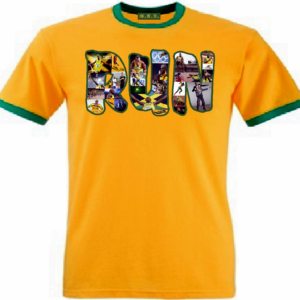 "BOLT" TEE ~ In Yellow & Green