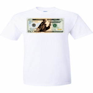 "HARRIET TUBMAN  $20.00" TEE ~ In White