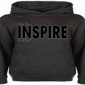 "INSPIRE" Hoodie in Gray