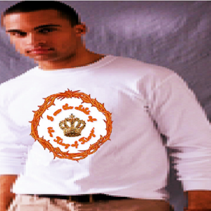 "KING of KINGS" TEE In white
