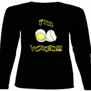 THE "YOKED" TEE: In Black