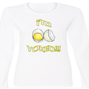 THE "YOKED" TEE In White
