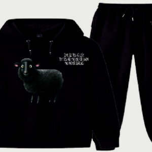 "BAA~BAA" 2PC HOODIE ~ In Black