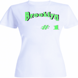 "BROOKLYN'S #1 ~ TEE In White