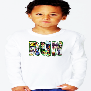 "BOLT" TEE ~ In White
