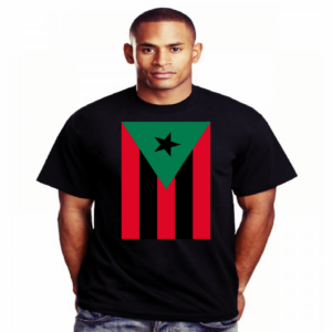 "AFRO~RICAN" TEE In Black