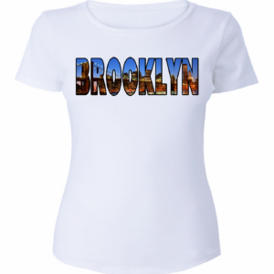 "BROOKLYN CLEAR" TEE - In White