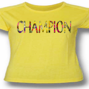"CHAMPION" TEE ~ In Yellow