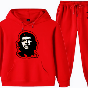 "CHE" ~ 2PC HOODIE SET - In Red