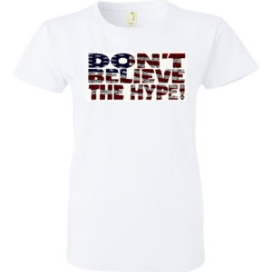 "HYPE" TEE ~ In White
