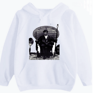 "HUEY" ~ HOODIE - In White