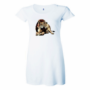 "IT'S THE PRIDE" ~ White Tee Dress