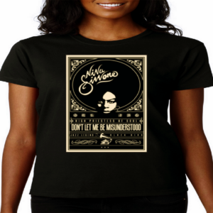 "NINA" ~ Black Tee